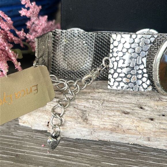 Silver Gold Erica Lyons Fashion Bracelet $16ea / 3 for $25 - Picture 1 of 8